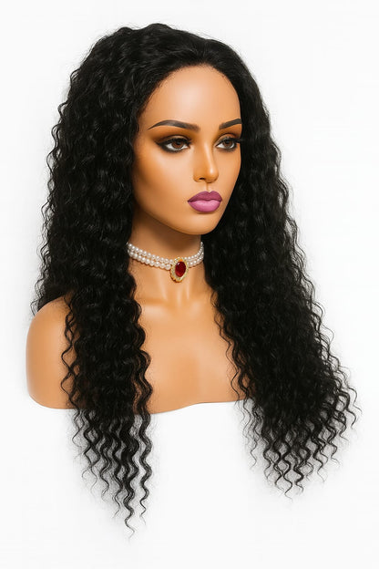 Deep Wave 100% Human Hair Lace Front Wig