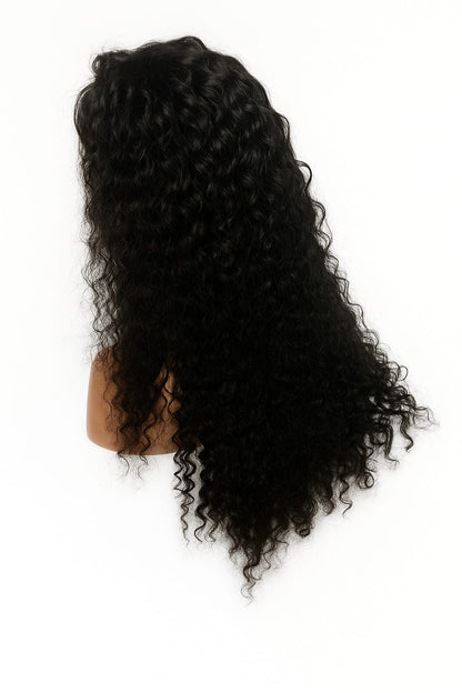 Deep Wave 100% Human Hair Lace Front Wig