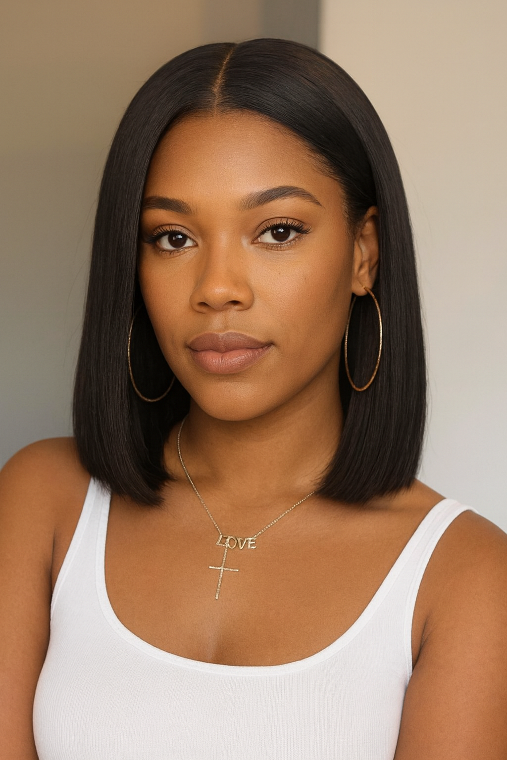 Mc Hair Bye bye Knots Wig 7x5 & 13x4 Put On And Go Glueless Lace Bleached Knots Bob Drawstring Wig 150% Density